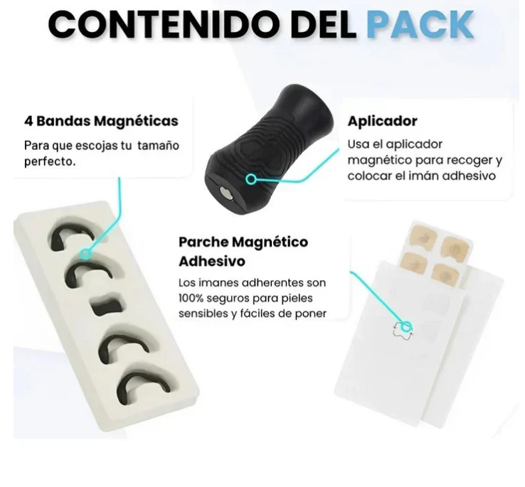 Tiras magnéticas olvídate de la fatiga en tus entrenamientos 🫵🔥